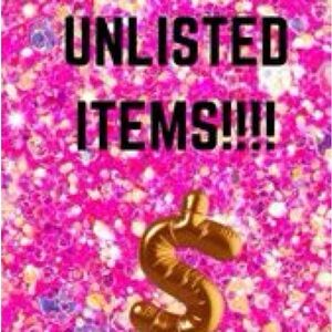UNLISTED ITEMS